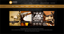 Desktop Screenshot of crownplumbingpdx.com